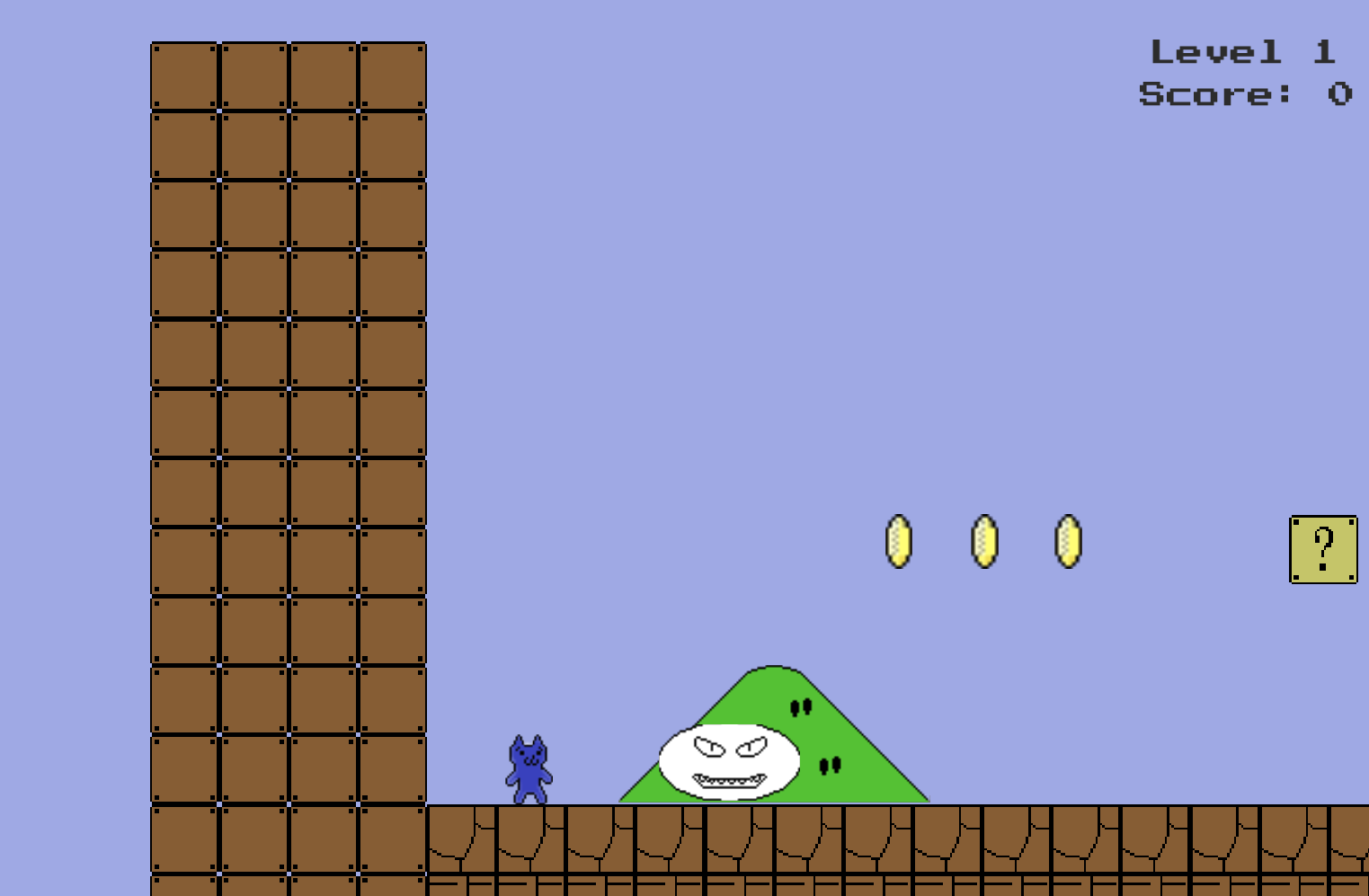 Cat Mario Game